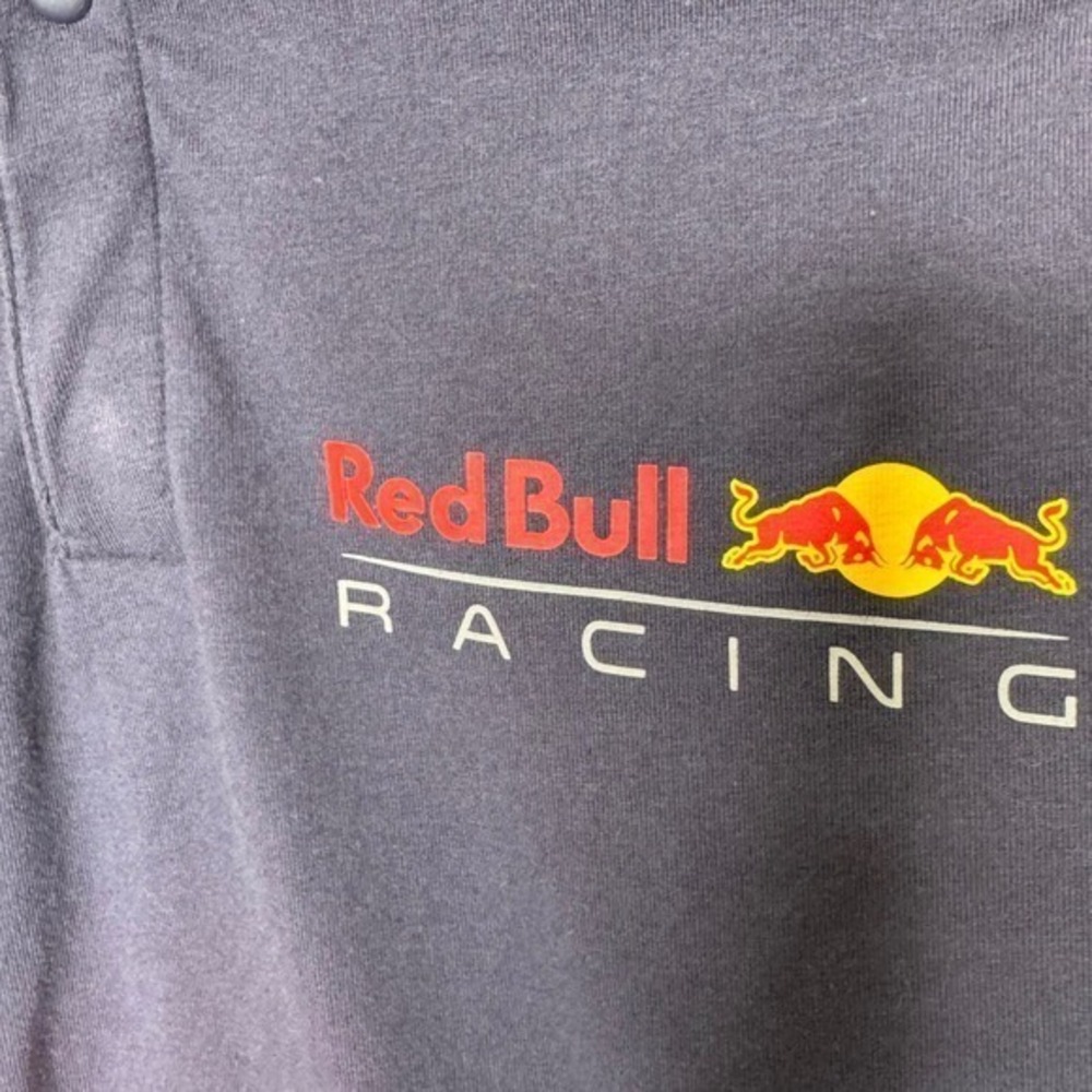 Red Bull‎ Racing Polo Shirt Mens Large Blue/Red - Picture 4 of 11